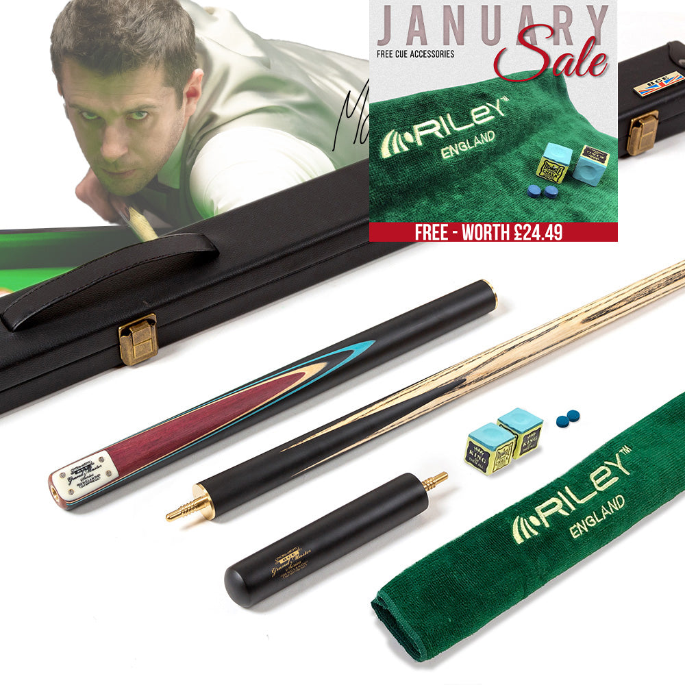 BCE Grand Master Series 3 Piece Snooker/Pool Cue and Case Set - 5