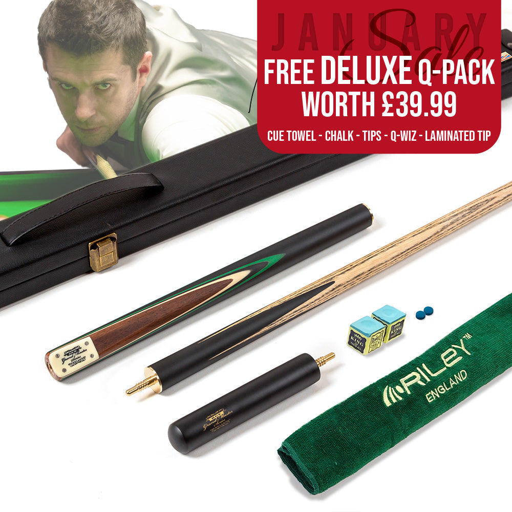 BCE Grand Master Series 3 Piece Snooker/Pool Cue and Case Set - 6