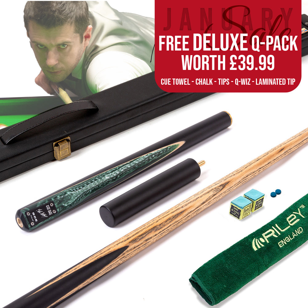 BCE Black Series Mark Selby 3 Piece Snooker/Pool Cue and Case Set - 2