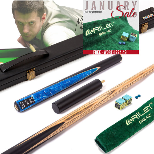 BCE Black Series Mark Selby 3 Piece Snooker/Pool Cue and Case Set - 4