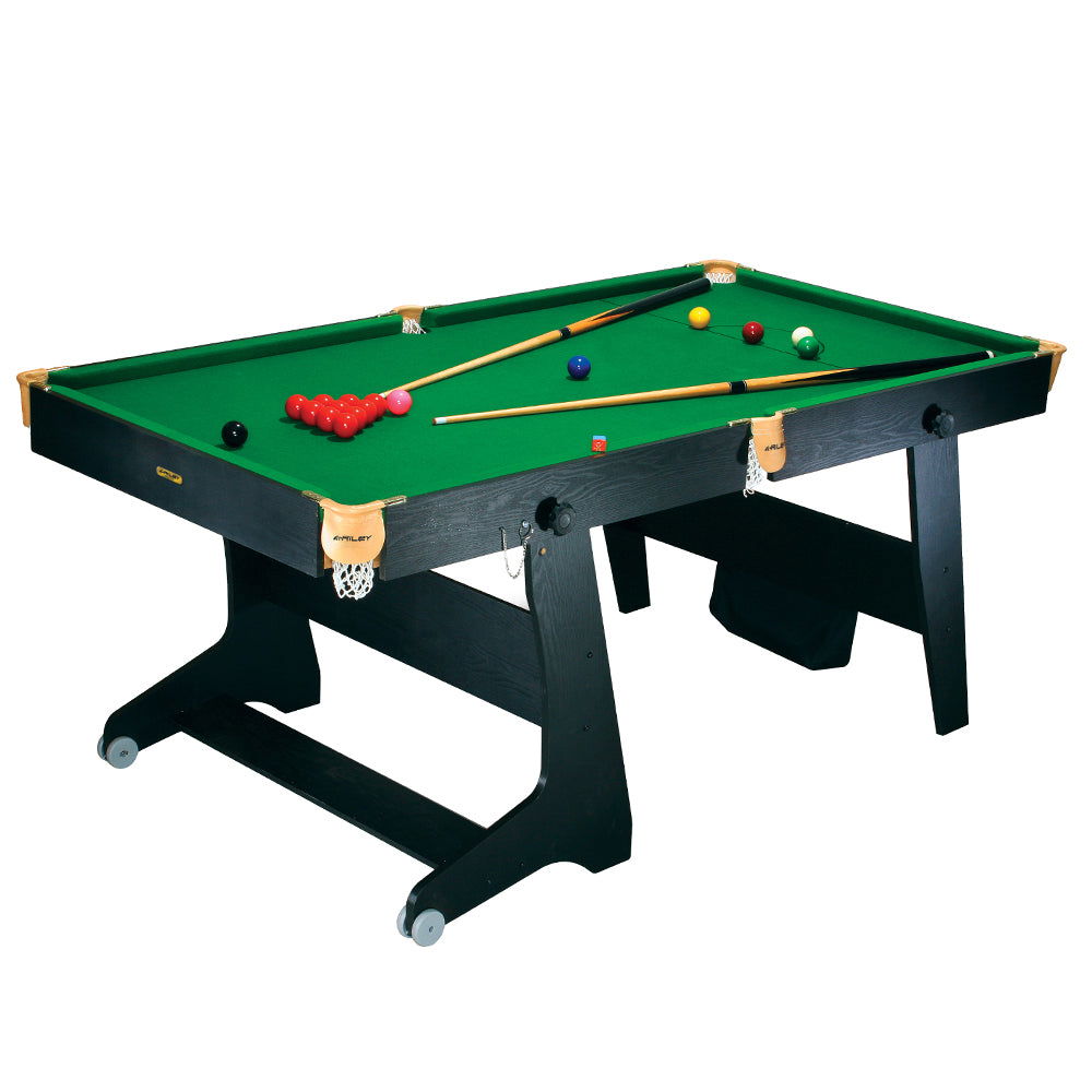 Riley 4 in 1 6ft Vertical Folding Snooker/Pool Table - bcetablesports24 - 