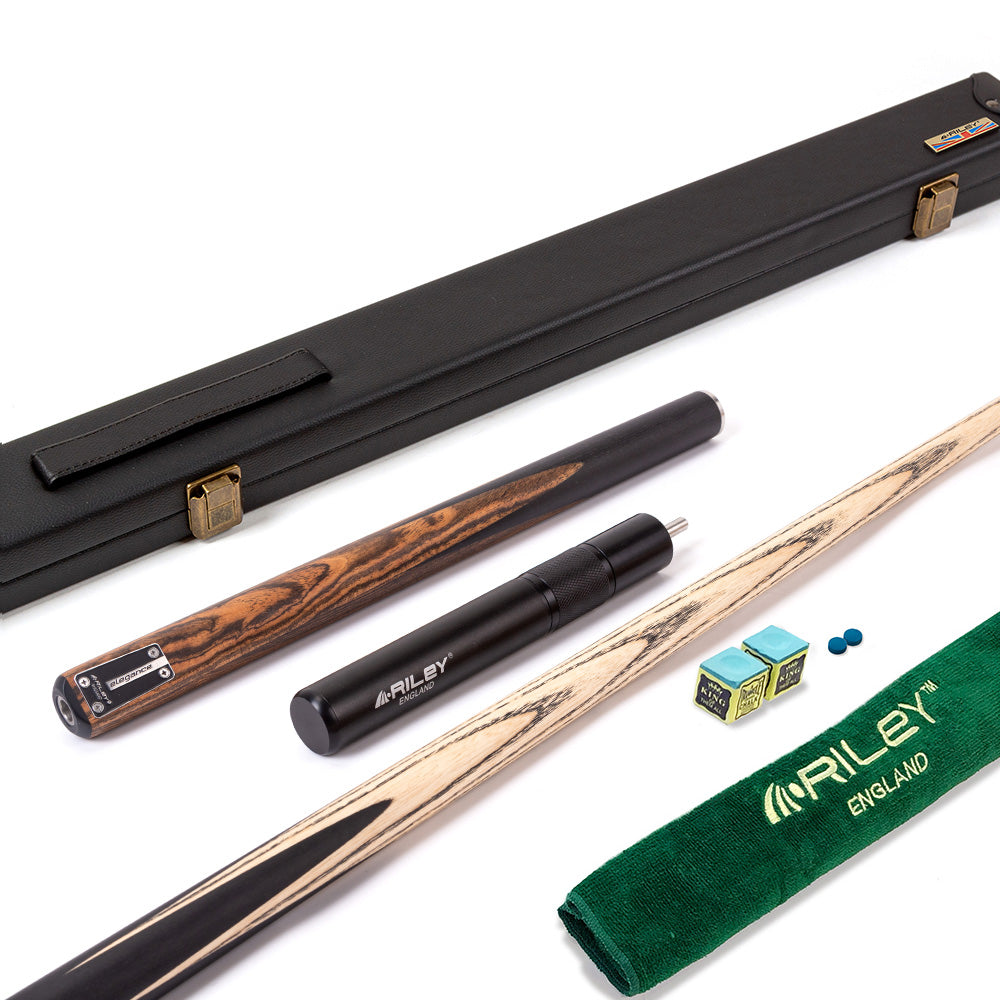 Riley Elegance Series 3 Piece Premium Snooker and Case Set - 6 - bcetablesports24 - Snooker Cue 3/4 Cut