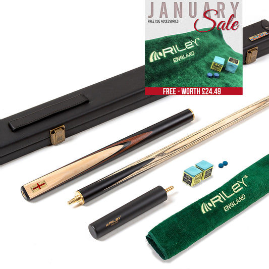 Riley England Series 3 Piece Snooker Cue and Case Set - 4