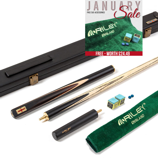 Riley England Series 3 Piece Snooker Cue and Case Set - 5