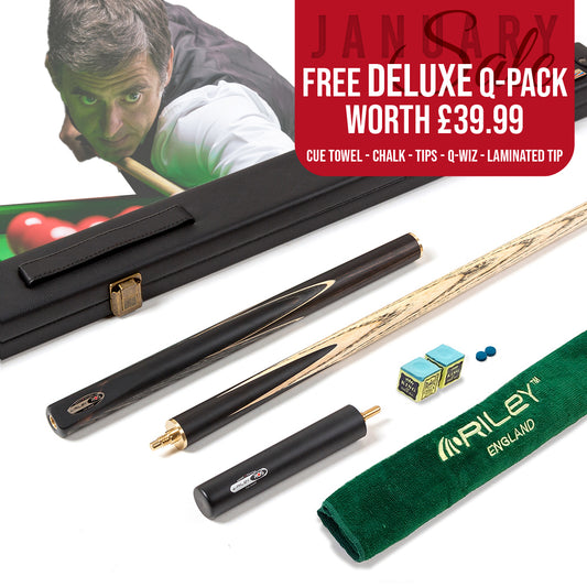 Riley ROS Series 3 Piece Snooker/Pool Cue and Case Set - 4